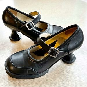 FLUEVOG Black Mini Gorgeous Mary Jane